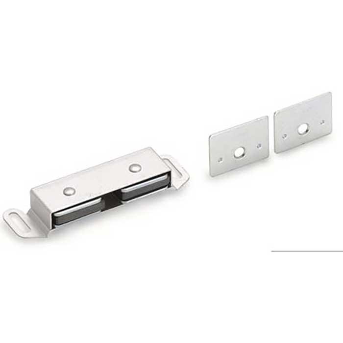 Amerock Magnetic Catch Double, Aluminum